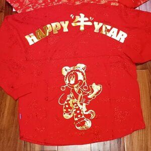 Disneyland Lunar New Year Spirit Jersey Limited Edition Adult NEW NWT